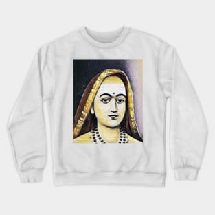 Adi Shankara Yellow Portrait | Adi Shankara Artwork 9 Crewneck Sweatshirt